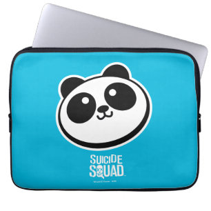 Suicide Squad   Logo Panda Purveyors Laptop Sleeve