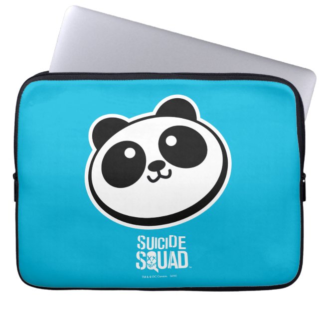 Suicide Squad | Logo Panda Purveyors Laptop Sleeve (Voorkant)