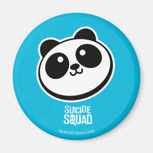 Suicide Squad   Logo Panda Purveyors Magneet