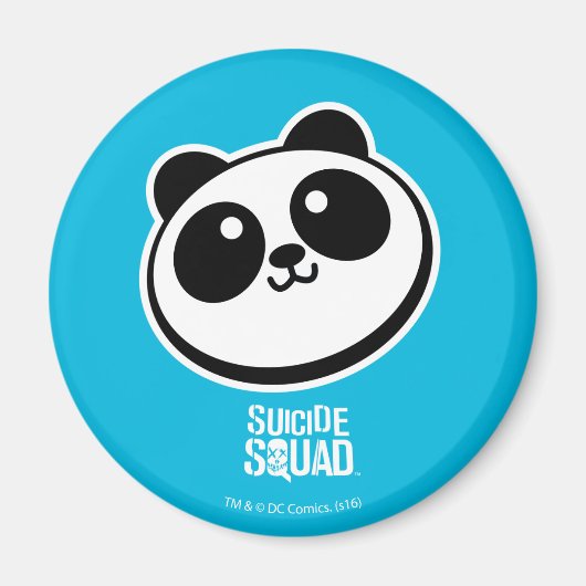 Suicide Squad | Logo Panda Purveyors Magneet (Voorkant)