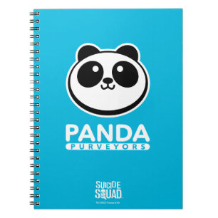Suicide Squad   Logo Panda Purveyors Notitieboek