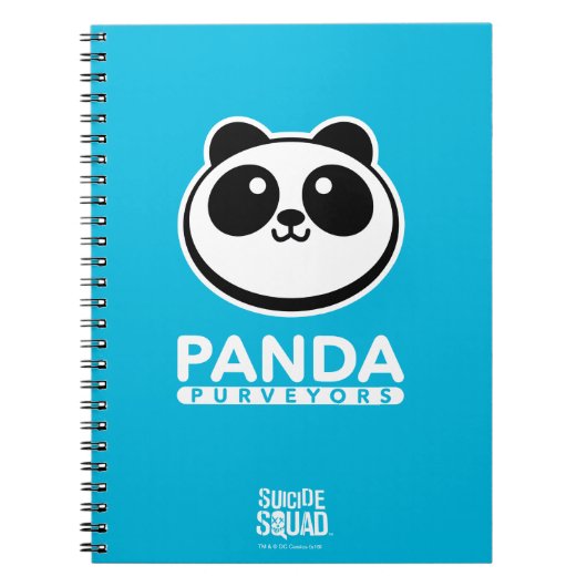 Suicide Squad | Logo Panda Purveyors Notitieboek (Voorkant)