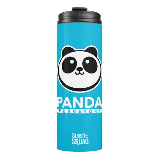 Suicide Squad | Logo Panda Purveyors Thermosbeker (Voorkant)