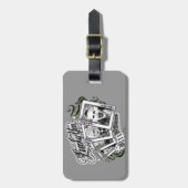 Suicide Squad | "Lucky You"-speelkaarten Bagagelabel (Voorkant verticaal)