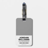 Suicide Squad | "Lucky You"-speelkaarten Bagagelabel (Achterkant verticaal)