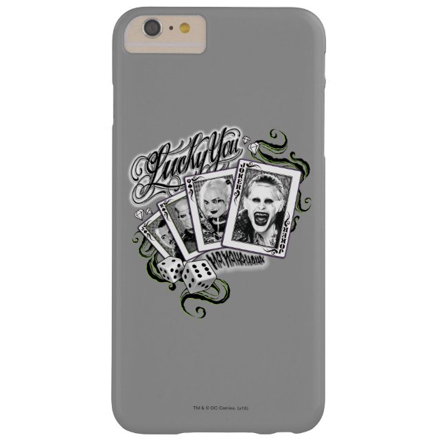 Suicide Squad | "Lucky You"-speelkaarten Case-Mate iPhone Case (Achterkant)