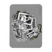 Suicide Squad | "Lucky You"-speelkaarten Magneet (Verticaal)