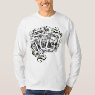 Suicide Squad   "Lucky You"-speelkaarten T-shirt