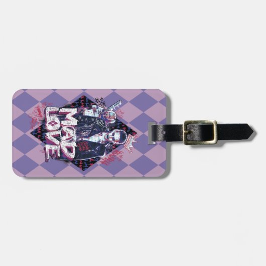 Suicide Squad | Mad Love Bagagelabel (Voorkant horizontaal)