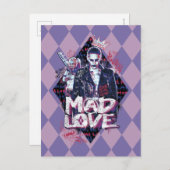 Suicide Squad | Mad Love Briefkaart (Voorkant / Achterkant)
