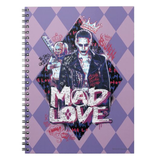 Suicide Squad | Mad Love Notitieboek (Voorkant)