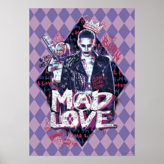 Suicide Squad | Mad Love Poster (Voorkant)