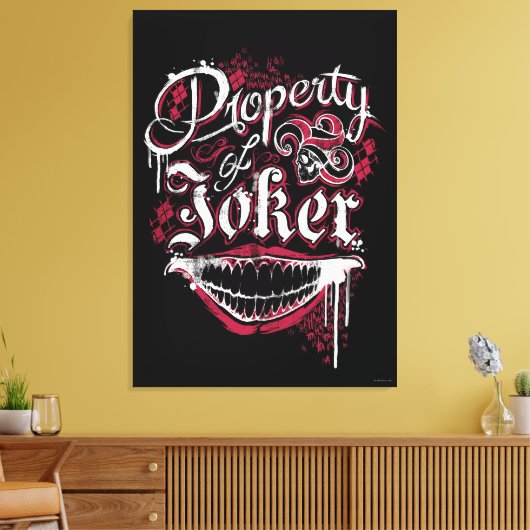 Suicide Squad | Onroerend goed Canvas Afdruk (Insitu (Woonkamer))