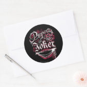 Suicide Squad | Onroerend goed Ronde Sticker (Envelop)