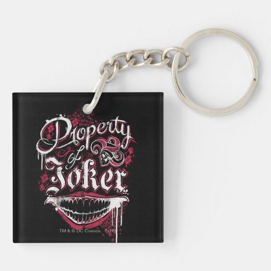 Suicide Squad | Onroerend goed Sleutelhanger (Achterkant)