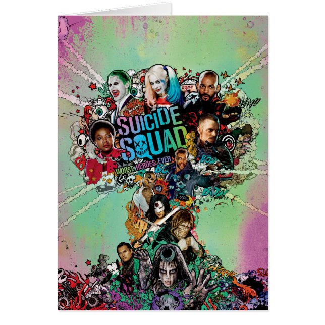 Suicide Squad | Paddenstoelwolexplosie (Voorkant)