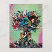 Suicide Squad | Paddenstoelwolexplosie Briefkaart (Voorkant)