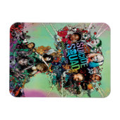 Suicide Squad | Paddenstoelwolexplosie Magneet (Horizontaal)