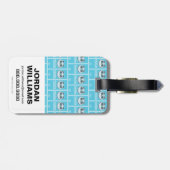 Suicide Squad | Panda Bagagelabel (Achterkant horizontaal)