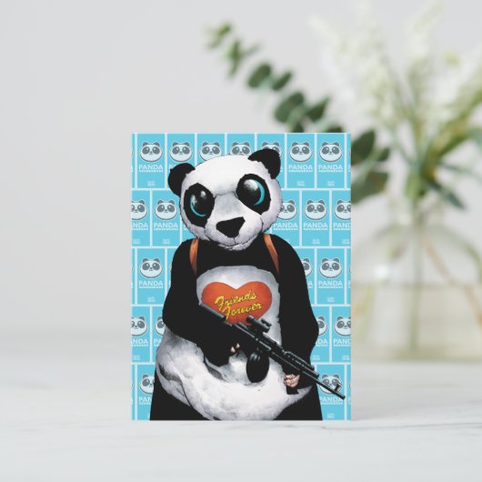 Suicide Squad | Panda Briefkaart (Staand voorkant)