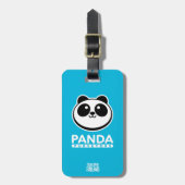 Suicide Squad | Panda Purveyors Logo Bagagelabel (Voorkant verticaal)