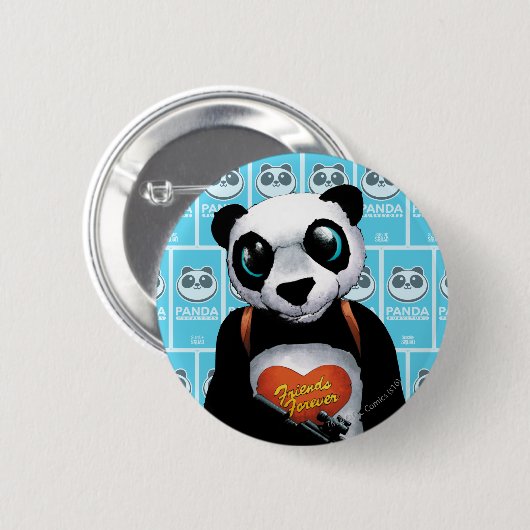 Suicide Squad | Panda Ronde Button 5,7 Cm (Voorkant /achterkant)