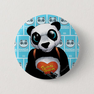 Suicide Squad   Panda Ronde Button 5,7 Cm