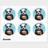 Suicide Squad | Panda Ronde Sticker (Vel)