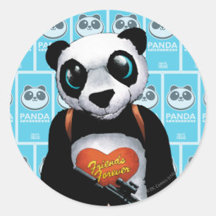 Suicide Squad   Panda Ronde Sticker