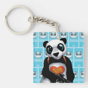 Suicide Squad   Panda Sleutelhanger