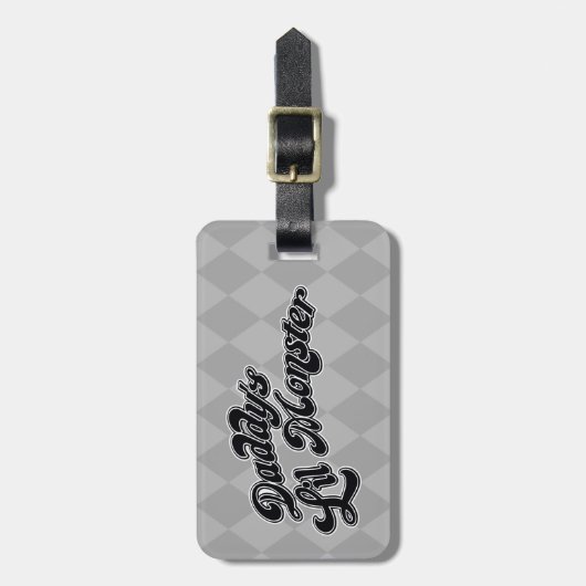 Suicide Squad | Papa's Lil Monster Bagagelabel (Voorkant verticaal)