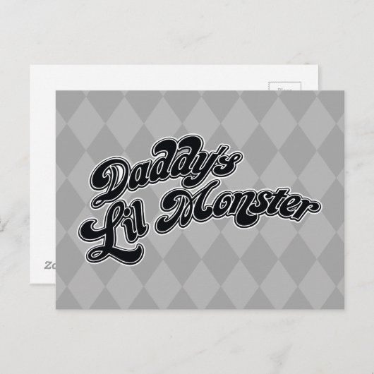 Suicide Squad | Papa's Lil Monster Briefkaart (Voorkant / Achterkant)