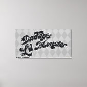 Suicide Squad | Papa's Lil Monster Canvas Afdruk (Voorkant)