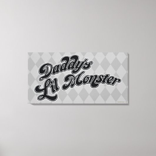 Suicide Squad | Papa's Lil Monster Canvas Afdruk (Voorkant)