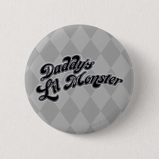 Suicide Squad | Papa's Lil Monster Ronde Button 5,7 Cm (Voorkant)