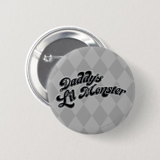 Suicide Squad | Papa's Lil Monster Ronde Button 5,7 Cm (Voorkant /achterkant)