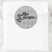 Suicide Squad | Papa's Lil Monster Ronde Sticker (Tas)