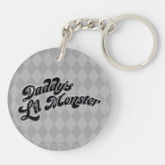 Suicide Squad | Papa's Lil Monster Sleutelhanger (Achterkant)