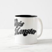 Suicide Squad | Papa's Lil Monster Tweekleurige Koffiemok (Voorkant rechts)