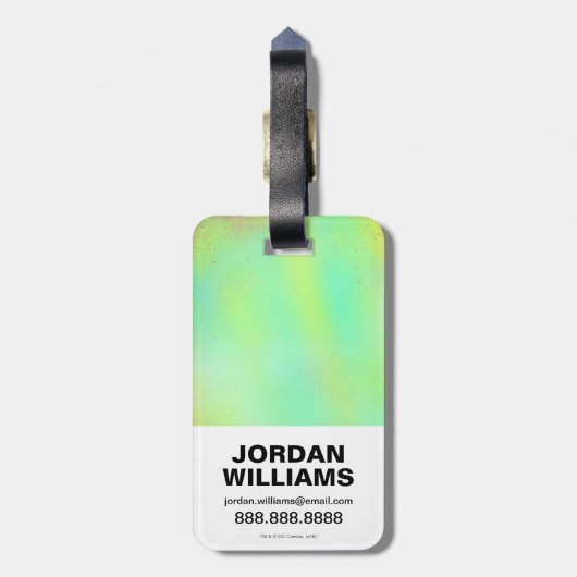 Suicide Squad | Pictogram Harley Quinn Head Bagagelabel (Achterkant verticaal)