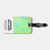 Suicide Squad | Pictogram Harley Quinn Head Bagagelabel (Achterkant horizontaal)