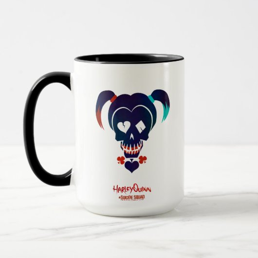 Suicide Squad | Pictogram Harley Quinn Head Mok (Links)