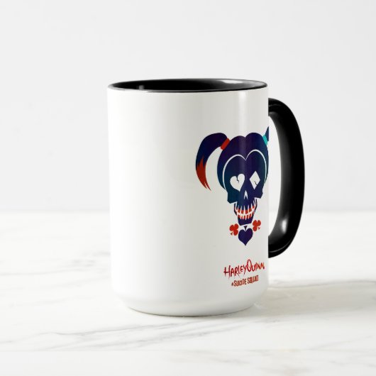 Suicide Squad | Pictogram Harley Quinn Head Mok (Voorkant rechts)