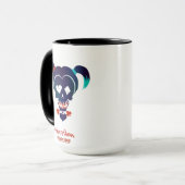 Suicide Squad | Pictogram Harley Quinn Head Mok (Voorkant links)