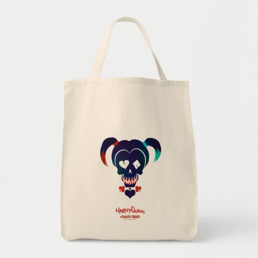 Suicide Squad | Pictogram Harley Quinn Head Tote Bag (Voorkant)