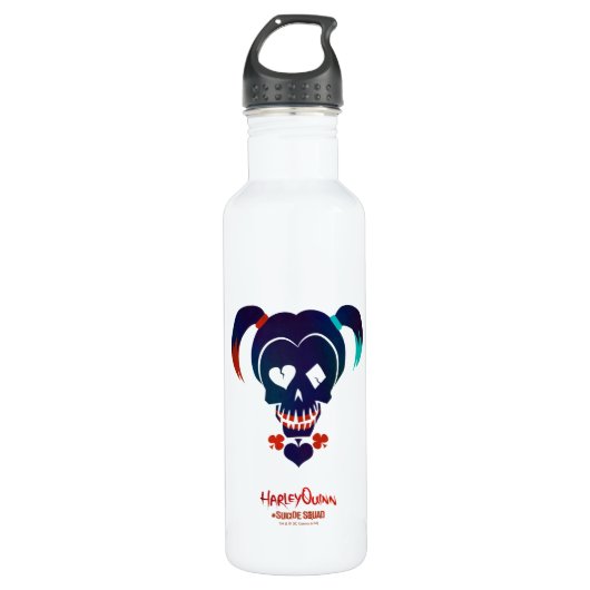 Suicide Squad | Pictogram Harley Quinn Head Waterfles (Voorkant)