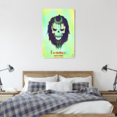 Suicide Squad | Pictogram van het hoofd van de bet Canvas Afdruk (Insitu (Slaapkamer))