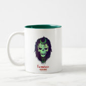 Suicide Squad | Pictogram van het hoofd van de bet Tweekleurige Koffiemok (Links)
