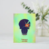 Suicide Squad | Pictogram van hoofd van dop Briefkaart (Staand voorkant)