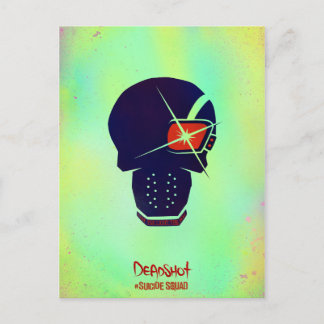 Suicide Squad | Pictogram van hoofd van dop Briefkaart
